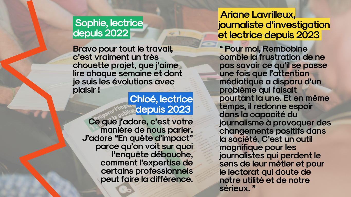 Rembobine lance sa première campagne de soutien, on compte sur vous !