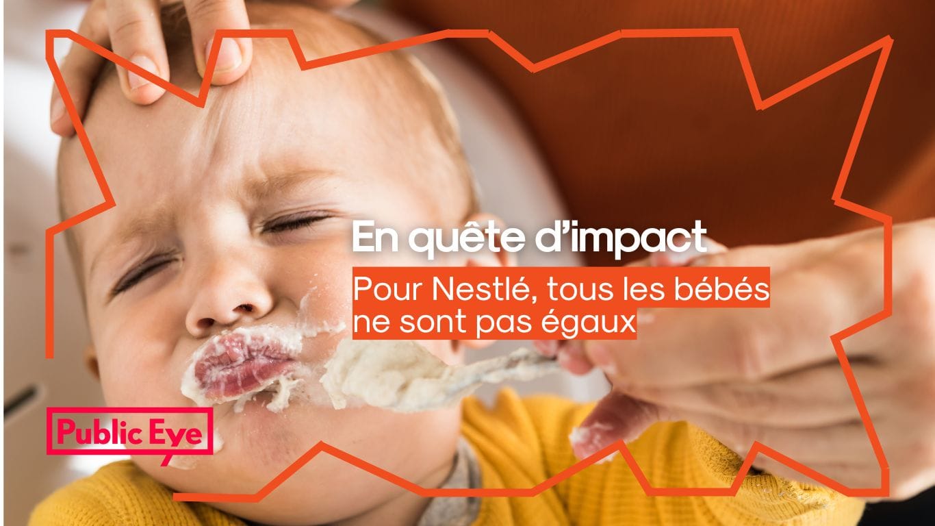 « Ce deux poids, deux mesures de Nestlé s'apparente à une pratique coloniale que les gens n'acceptent plus »